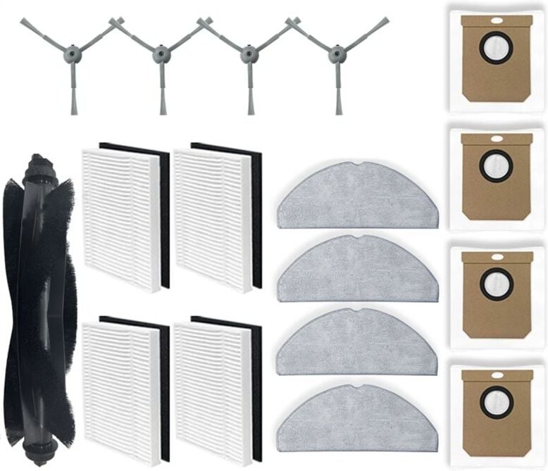 Für G50 Hybrid, Staubsaugerteile Hauptseitenbürste Hepa-Filter