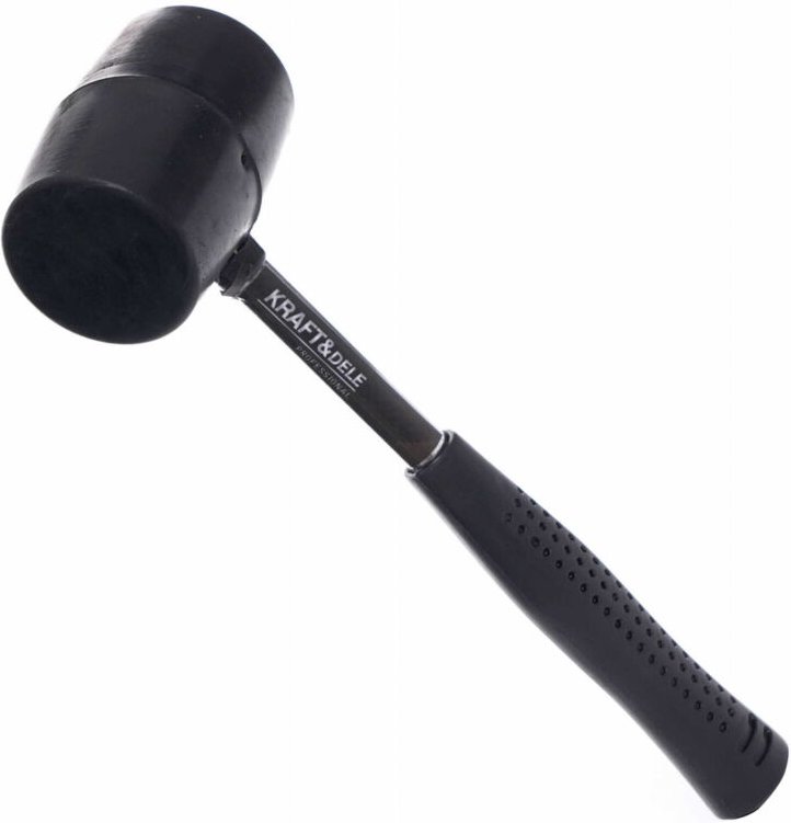 Gummihammer mit Metallgriff 120z KD901