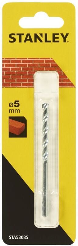 Verzinkter bohrer fÜr ziegelsteine 5mm sta53085-qz - Stanley