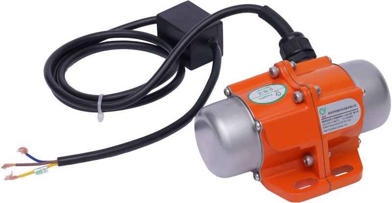 1 Phase Vibrationsmotor 3000U/min Rüttelmotor Asynchronous Vibrator Motor Elektrischer Rüttler für Geräte 220V