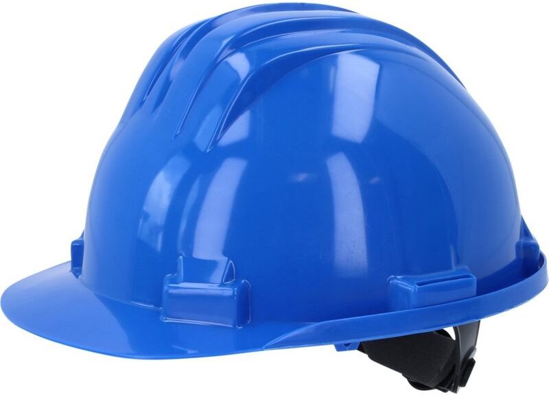 Arbeits-Schutzhelm, abnehmbares Kopfband, blau