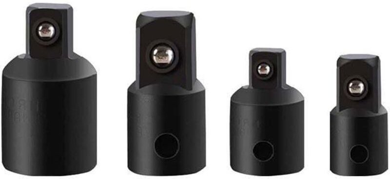 XVX - Schlagschrauber, 4 Stück 1/2-3/8 Zoll Steckschlüssel-Adapter-Konverter und Reduzierstück