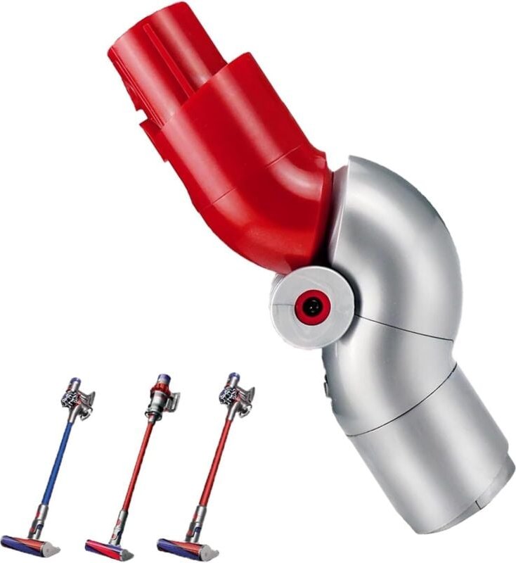 Schnellspannadapter für niedrige Möbel, kompatibel mit Dyson V7 V8 V10 V11 V15 Staubsaugerzubehör, flexibler Staubsauger...