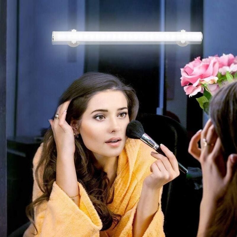 LED Schminklicht, Tragbare Schminkleuchte Dimmbar Schminklampe Spiegellampe Schminktisch Spiegelleuchte Spiegellicht Lam...