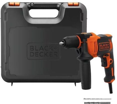 Thumbnail - Black&decker - Perkussion trapan 550w in valigetta beh550k-qs