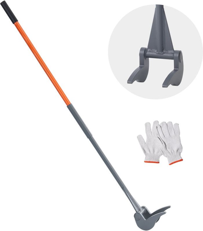 Palettenabreißer, 50-Zoll-Griff, 2000 lbs Tragkraft, Q235 Karbonstahl Hochleistungs-Deck-Abreißwerkzeug zum mühelosen En...