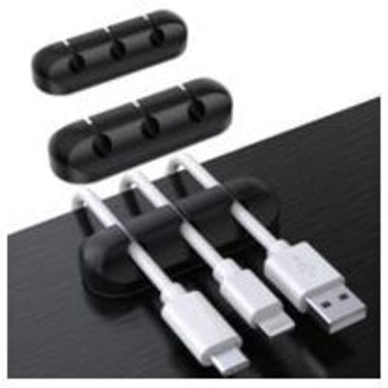 ZVD - Kabel-Organizer-Clips für den Schreibtisch, 3er-Pack Kabelhalter, Kabel-Organizer, Kabelmanagement, Kabelaufgeräum...
