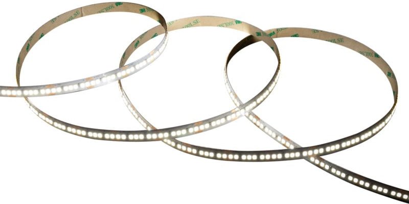 Efectoled - LED-Streifen 24V smd 238 LED/m 5m 29W/m 4000lm/m High Lumen Breite 10mm Schnitt 3cm IP20 6000K Kaltweiß