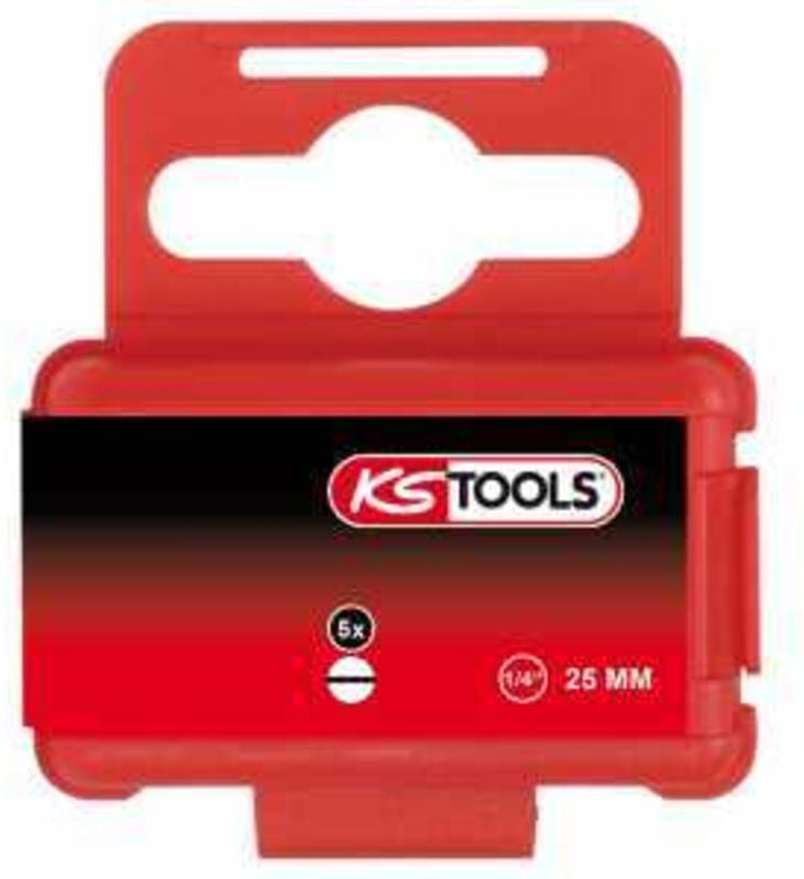 1/4' Bit Schlitz, 25mm, 3mm, 5er Pack