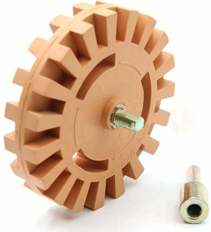 Gummikörper-Radierscheibe, Anti-Verschleiß-Körper-Kratzer-Radiergummi, Durchmesser 10 cm, Auto-Kratzer-Radiergummi-Aufkl...