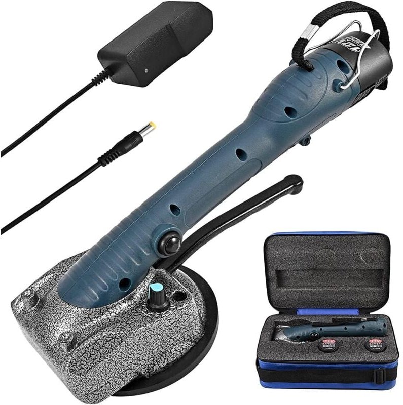 Fliesen-Saugnapf, elektrische Fliesenlegemaschine, 0,6–1,2 m Boden-Wandfliesen, tragbares 10-Gang-Fliesen-Nivelliersyste...