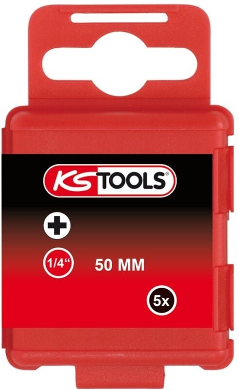 1/4' Bit ph, 50mm, PH4, 5er Pack