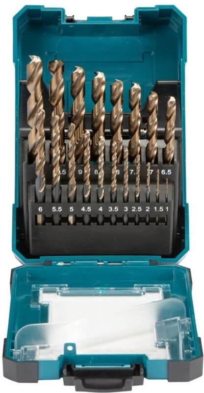 Bohrer-Set M-Force 19-tlg., Metall - Makita