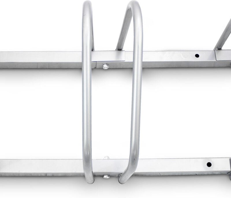 8er Fahrradständer Aufstellständer Radständer Fahrrad Bike Ständer Metall Verzinkt Platzsparend (Für 8 Fahrräder (2x 4er...