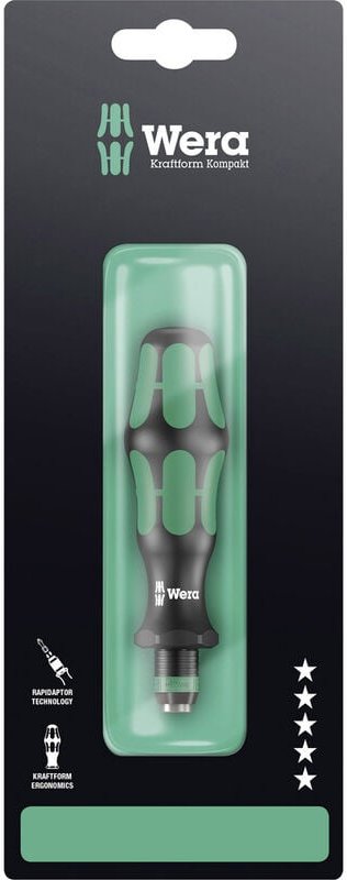 Wera - 816 r Werkstatt Bit-Schraubendreher 1/4' (6.3 mm) din 3126, din iso 1173