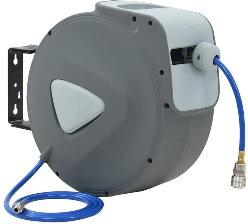 Automatischer Druckluft-Schlauchaufroller 1/4' 30 m - Vidaxl