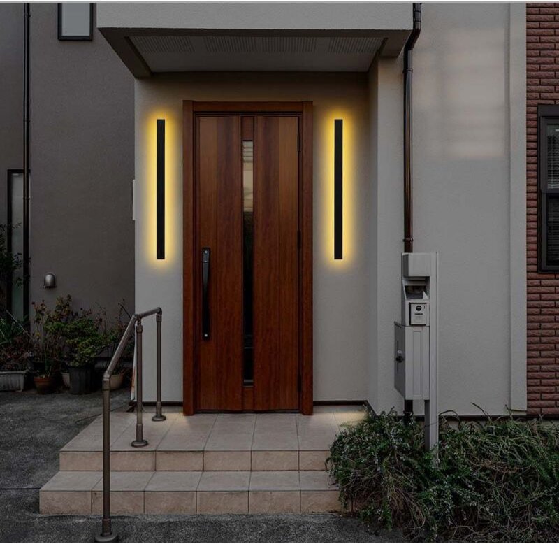 V-tac - 10W Rechteckige led Wandleuchte 5106050mm Anthrazit Farbe Warmweiß IP54