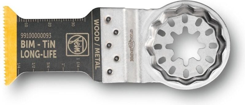 Fein - 3x E-Cut Long-Life-Sägeblatt mit Titanbeschichtung - 99100000096