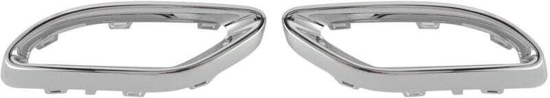 Ersatzblende für Auspuffblende in hellem Chrom für Mercedes-Benz ABCE GLC CLS-Klasse W177 W247 W205 W213 X253 C257