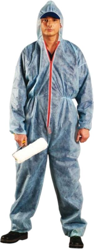 Maleranzug in versch. Farben hellblau xxxl