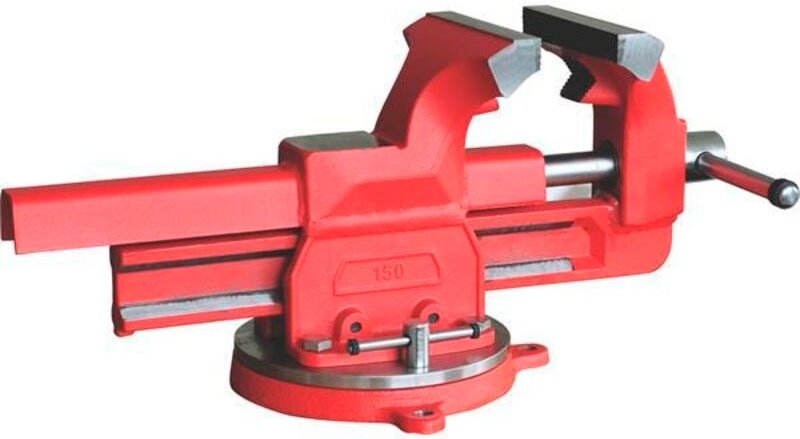 Parallel-Schraubstock mit Drehteller, 90 mm