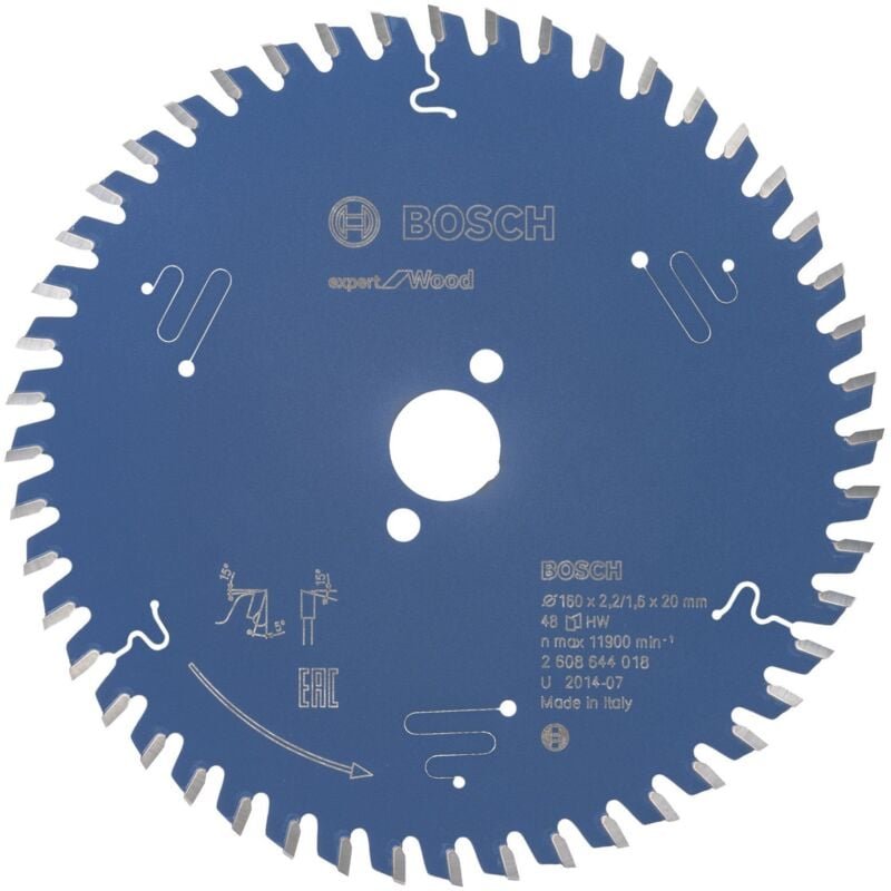 Professional Kreissägeblatt ex wo h 160x20-48 (2608644018) - Bosch