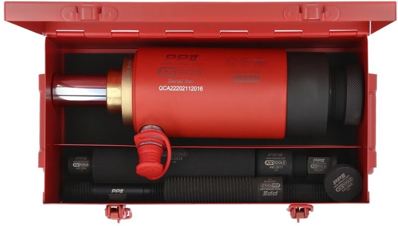 Ks Tools Druck- und Zug-Hydraulikzylinder-Satz, 22t, 10-tlg