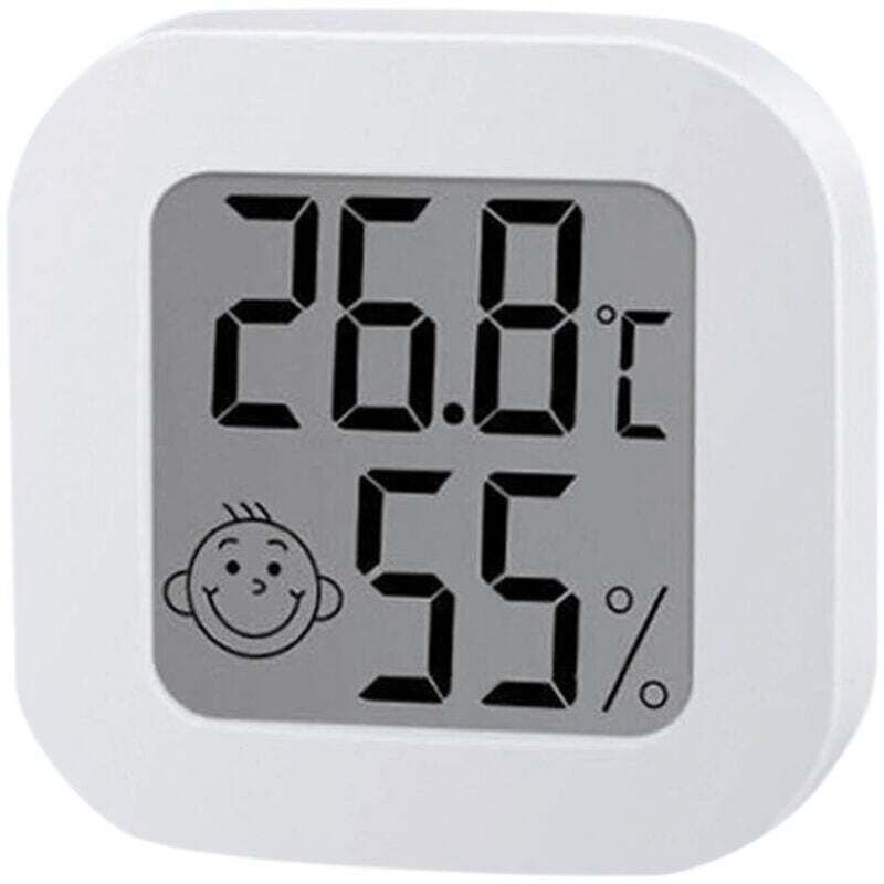 UlisemLot von 1 LCD-Thermometer Hygrometer Mini Digital Raumthermometer Temperatur und Feuchtigkeit Thermometer für Schl...