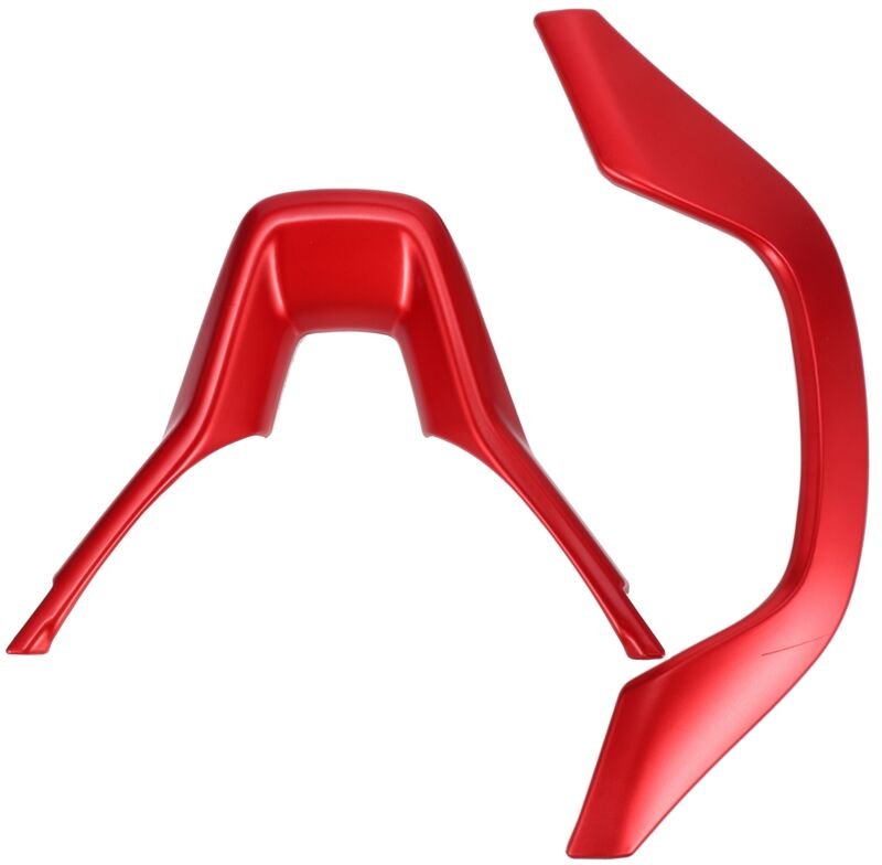 2Pcs Auto Auto Rot Lenkrad Rahmen Schutz Abdeckung Trim für honda accord 2018-2020