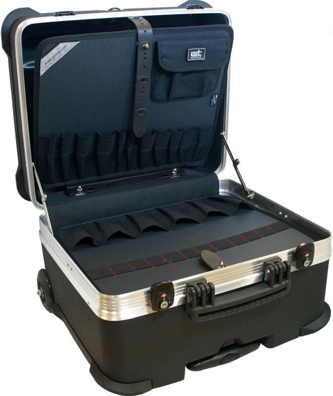 FP - gt Werkzeugkoffer Rock Turtle pts ohne Inhalt Koffer Rollen + Teleskopgriff