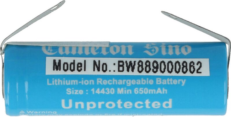 Vhbw - Akku kompatibel mit Philips VisaPure Essential BSC200, SC5265, SC5275, SC5278 elektrische Gesichtsreinigungsbürst...