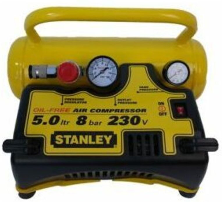 Lfreier kompressor 5L 8BAR 55L/min - Stanley