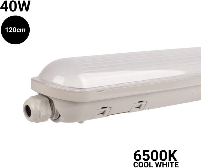 Verkettbare LED-Feuchtraumleuchte - 40W - 120cm - IP65