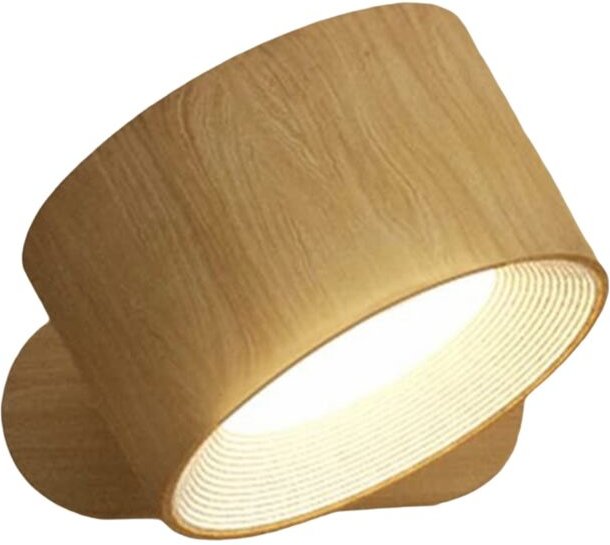 360 Grad drehbare Wandleuchte led Nachttisch Lesebuch wiederaufladbare tragbare Touch einstellbare Nachtlicht c