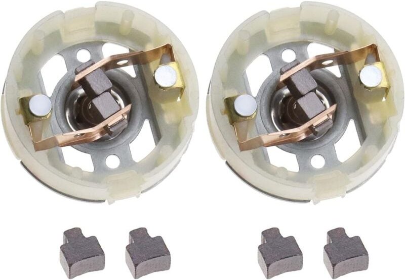 Thumbnail - 2x RS550 Motorkohlebürstenhalter und 4x Kohlebürsten, kompatibel mit bosch, kompatibel mit makita, kompatibel mit dewalt...