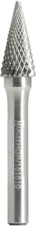 Hanger Kegelfräse mit spitzem Ende 12 x 25 mm