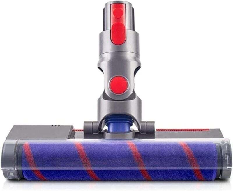 Flexibler Walzenkopf. Kompatibel mit den Akku-Staubsaugern Dyson V7, V8, V10, V11, SV12 und V15. Zubehör für Hartholzböd...