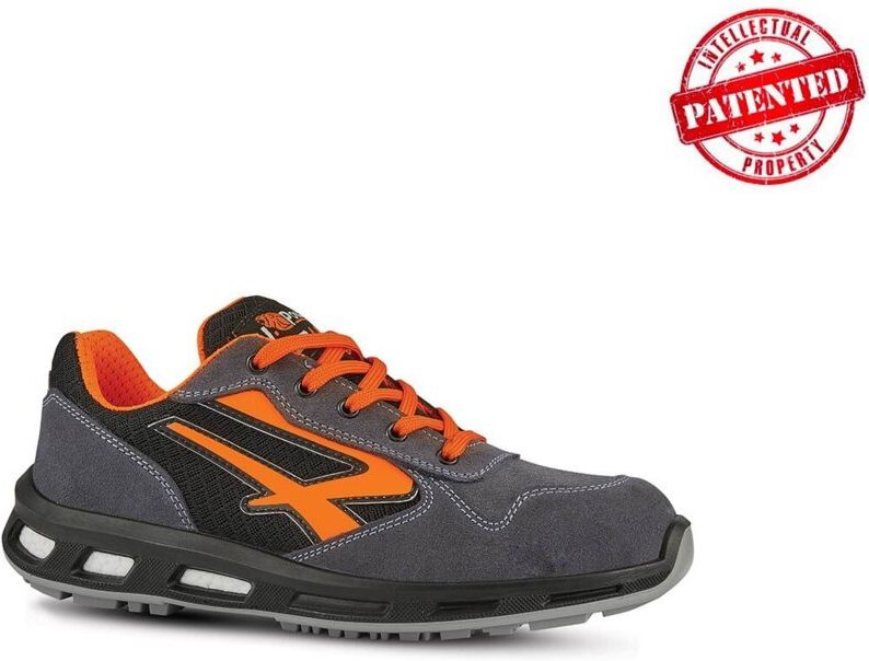 Thumbnail - Sicherheitsstiefel niedrig ORANGE ESD S1P SRC - Grau/Orange 36