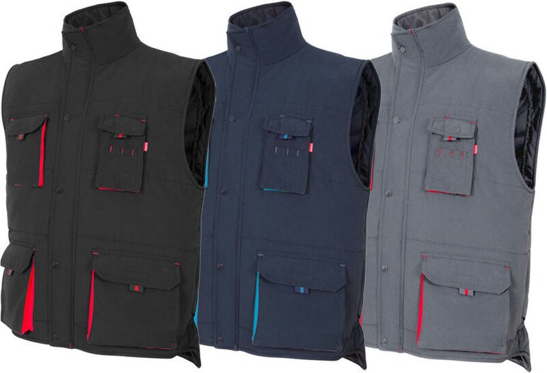 Gilet da lavoro Velilla 205902 - XXL - Vert / noir