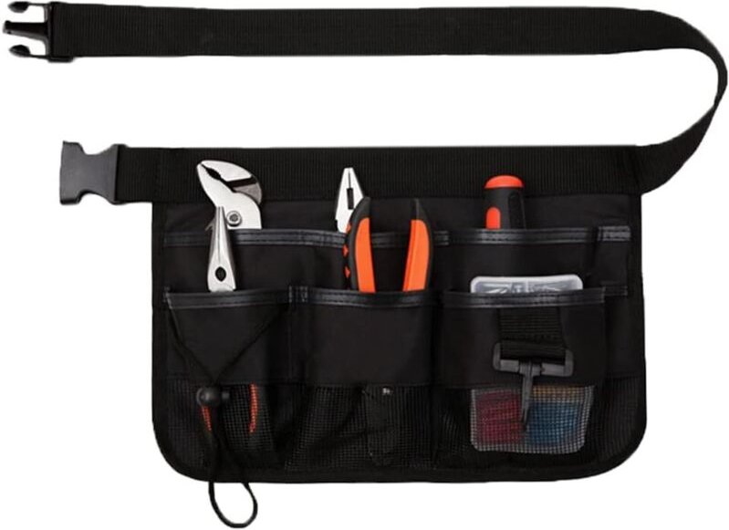 Werkzeuggürtel für Gartengeräte, verstellbare Werkzeugtasche, Werkzeughaltergürtel, 7 Taschen, 600D Oxford-Gewebe, wasse...
