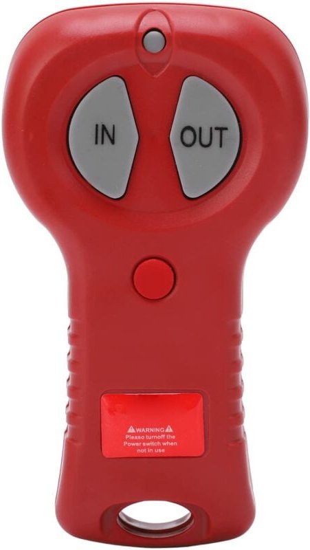 Kabelloses Fernbedienungsset für Seilwinden, elektrische Seilwindensteuerung mit Kontrollleuchte 9-30 v 434 MHz, wasserd...