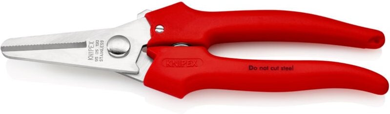 KNIPEX 95 05 190 SB Kombischere mit Kunststoff umspritzt 190 mm