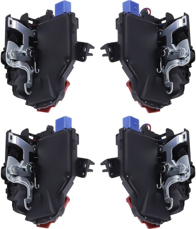 Thumbnail - 4x Hinten Vorne Tür Verriegelung Antrieb Für Seat Toledo 2004-2009 7L0839016D