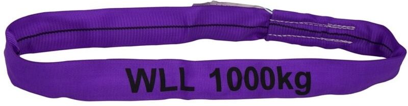 McBull Rundschlinge, Einfachmantel, 1 t, Umfang 4 m