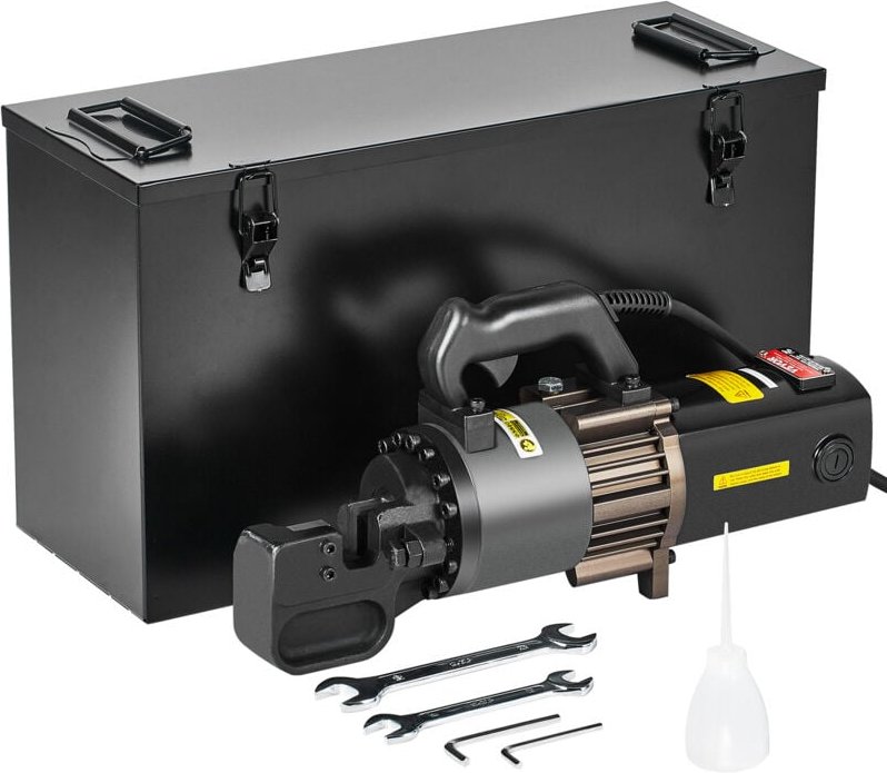 Elektrischer hydraulischer Bolzenschneider, 2000-W-Bewehrungsschneider, schneidet bis zu 5–25 mm Bewehrungsstahl in 2,5 ...