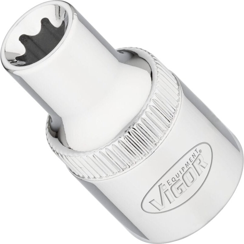 Thumbnail - T Steckschlüsseleinsatz ∙ V2730N ∙ 1/2 Zoll (12,5 mm) Vierkant hohl ∙ Außen torx® Profil ∙ sw E10