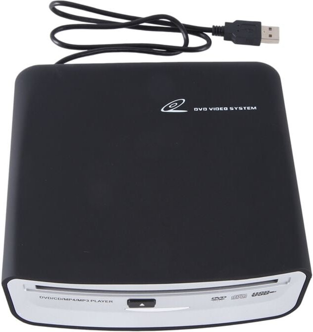 Tlily - Universeller tragbarer externer CD-Player fürs Auto, Anschluss an USB-Anschluss