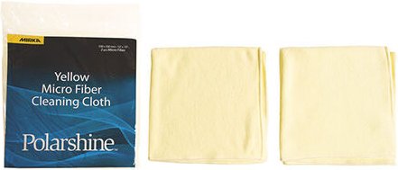 Mirka Mikrofasertuecher Tuch Yellow 2 Pieces