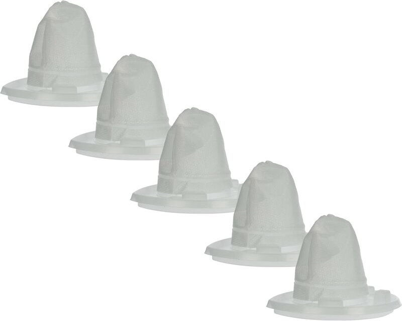5x Staubsaugerfilter kompatibel mit Black & Decker Dustbuster DV1410EL, DV1815, DV1415, DV1210ECN Staubsauger - Schmutzf...