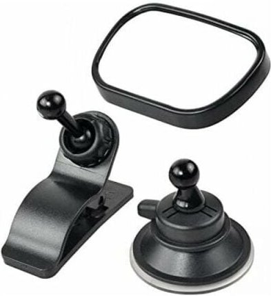 Auto-Innenspiegel für Sicherheitssitze, Baby-Rückspiegel, verstellbarer Überwachungsspiegel mit Saugnapf und Clip für di...